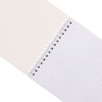 Блокнот на гребне А5 кл.48л. блестки "Сладости" /TOS/