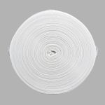 Лента (тесьма) шторная: сборка параллельная (1:2) 65 мм / 100 метров, равномерная