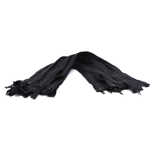 Молния трактор Arta Т6 (6 мм) 2 зам., разъем., 75 см, ОПТ. УП. 25 ШТ., 077 черный