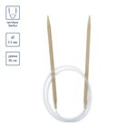 Спицы круговые бамбук ⌀5,5 мм, 80 см, Gamma BC1