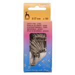 Булавки английские 27мм, сталь, 144 шт, Pony