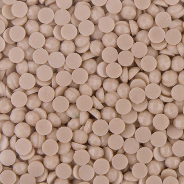 Стразы неклеевые акрил 2.5 мм, 100 г (10х10 г), /РП/, №0803 св.-песочный, Zlatka OZM