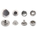 Кнопка Дельта (O-образная) ⌀15/12 мм, ≈720 шт, МЕТАЛЛ, никель, NEW STAR