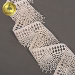 Кружево гипюр (плетёное) 55 мм / 13.71 метров, TBY.SUN.01, цв.F102 молочный