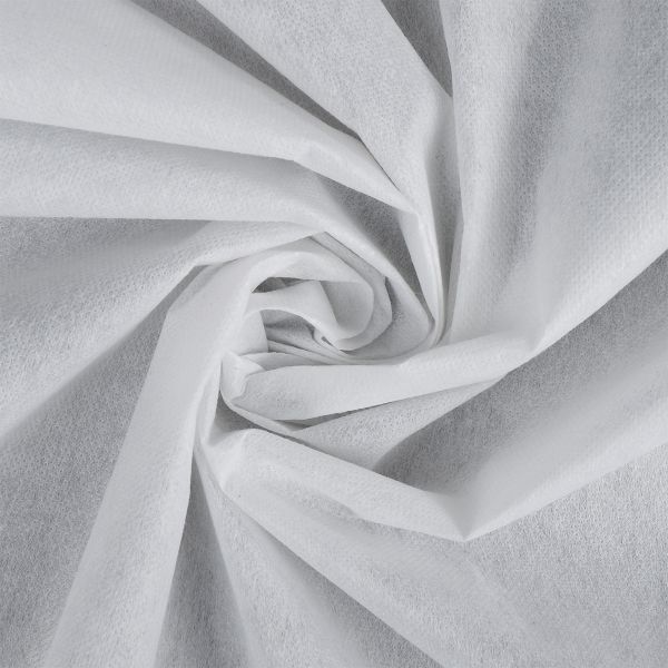 Флизелин клеевой точечный 50 г/м², цв.белый, шир.90см, 100м