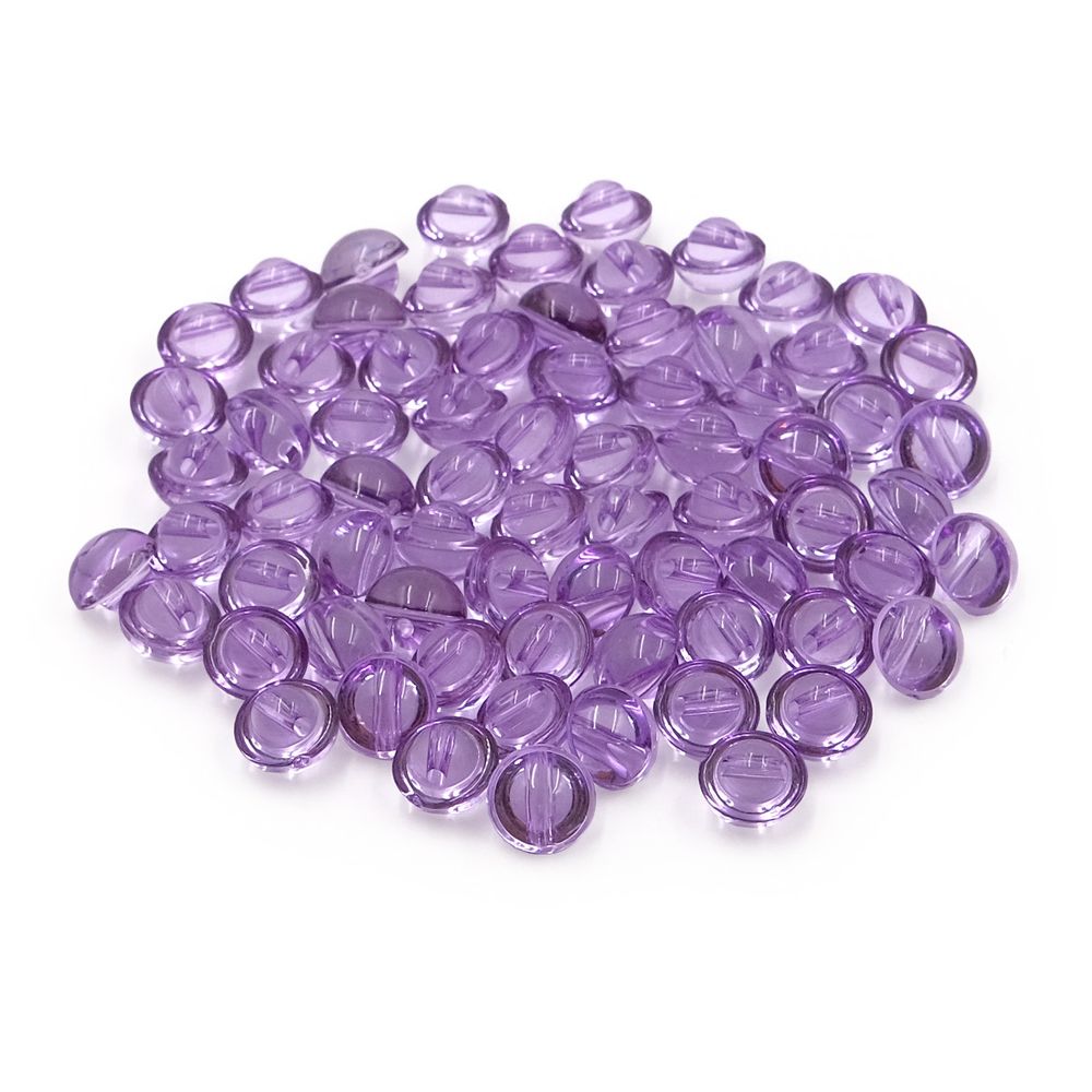 Пуговицы на ножке 16L=10 мм (Purple (фиолетовый)) AK06, 72 шт