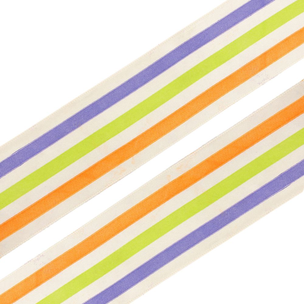 Лента атласная с рисунком полосы 45.0 мм / 3 метра, Globus