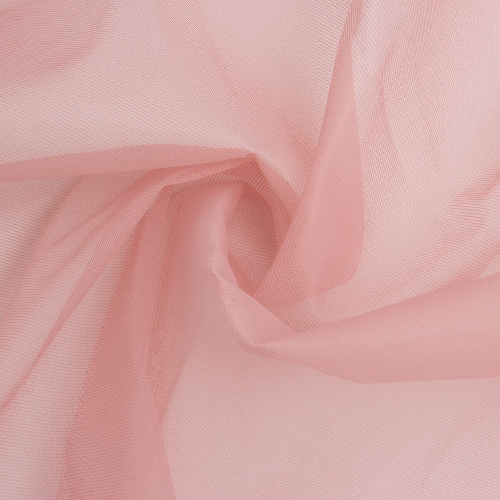 Сетка корсетная 45 г/м², шир.150 см / 5 метров, розовая пудра, Т1112