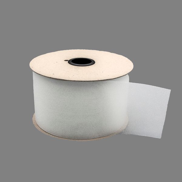 Люверсная шторная лента клеевая 100 мм / 50 метров, прозрачный, S090773