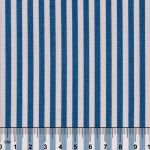 Ткань для пэчворка PEPPY БАБУШКИН СУНДУЧОК ФАСОВКА 100х112 см, 140±5 100% хлопок, БС-34 полоска ярко-синий, Peppy БАБУШКИН СУНДУЧОК