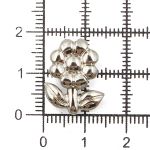 Пуговицы детские Ромашка (49101) 18мм (S), 72 шт