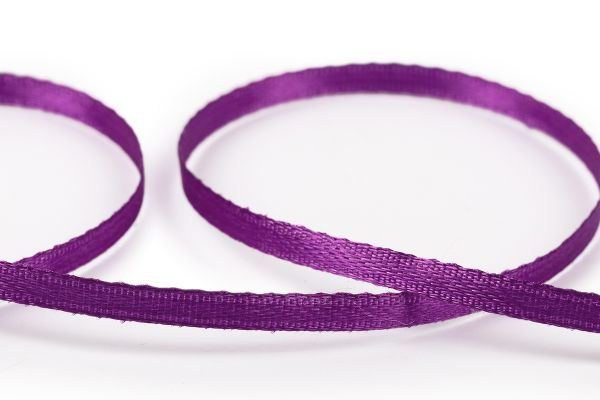 Лента атласная 2-сторонняя 3.0 мм / 91.4±2 метра, 046 лиловый, Gamma AL-3P
