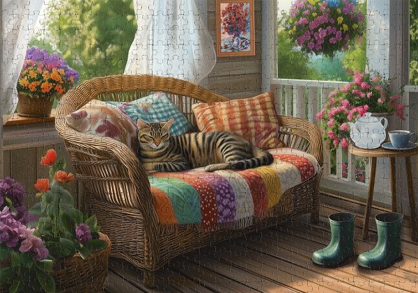 Пазл 1000 элементов, PZL-1000/98 Тихий час, Фрея