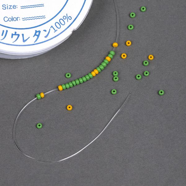 Нитки силиконовые ТВ 0215-1012 0,6мм цв.прозрачный 10х30м