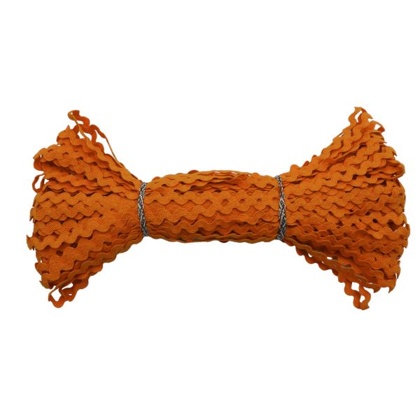 Тесьма вьюнчик 9 мм, 30м (оранжевый), 30 м