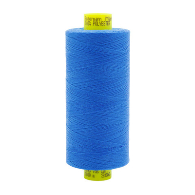 Нитка Gutermann Mara 150 (1000 метров), 1 кат., особо тонкая | 386 королевский синий
