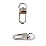 Карабин металл 10.0 мм (34х12 мм), никель, ГД15089, 10 шт