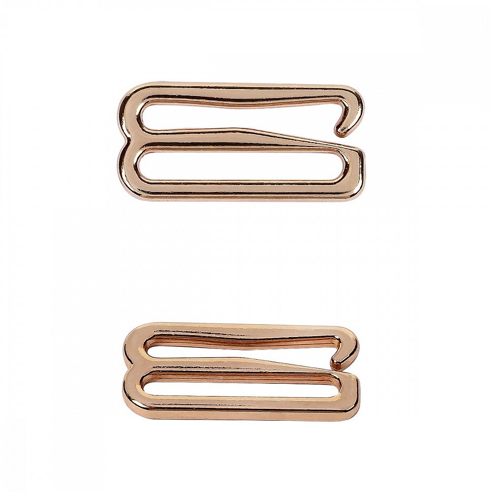 Крючки для бюстгальтера металл 18.0 мм, 918C цв.золото, уп.100 шт