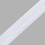 Резинка бельевая (окантовочная) 20.0 мм / 50 метров, тканая, отбеленный, ML124020/99