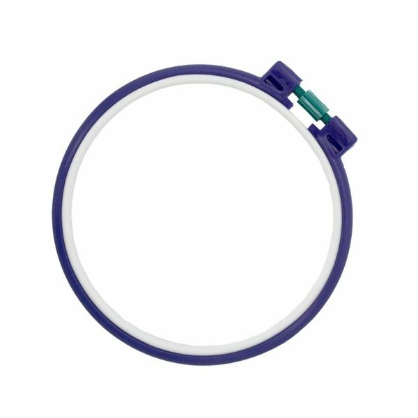 Пяльцы пластмассовые ⌀16см, 1 шт /TOS/