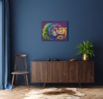 Алмазная (кристальная) мозаика Фрея, Львиные ласки, 40х30 см