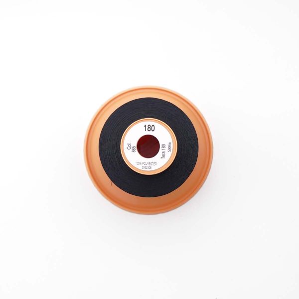 Нитка филаментная особопрочная Gutermann Tera 180, 5000 м, 704172, 665 сине-черный, 1 катушка