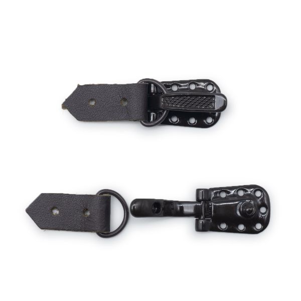 Крючок шубный Prym, 2 шт, коричневый