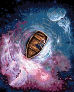 Картина по номерам Фрея PNB/PL-245, Подводный космос, 50х40 см