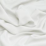 Штапель 110 г/м², 145 см / 2 метра, TBY-Vi-30-01.2, цв.01 белый