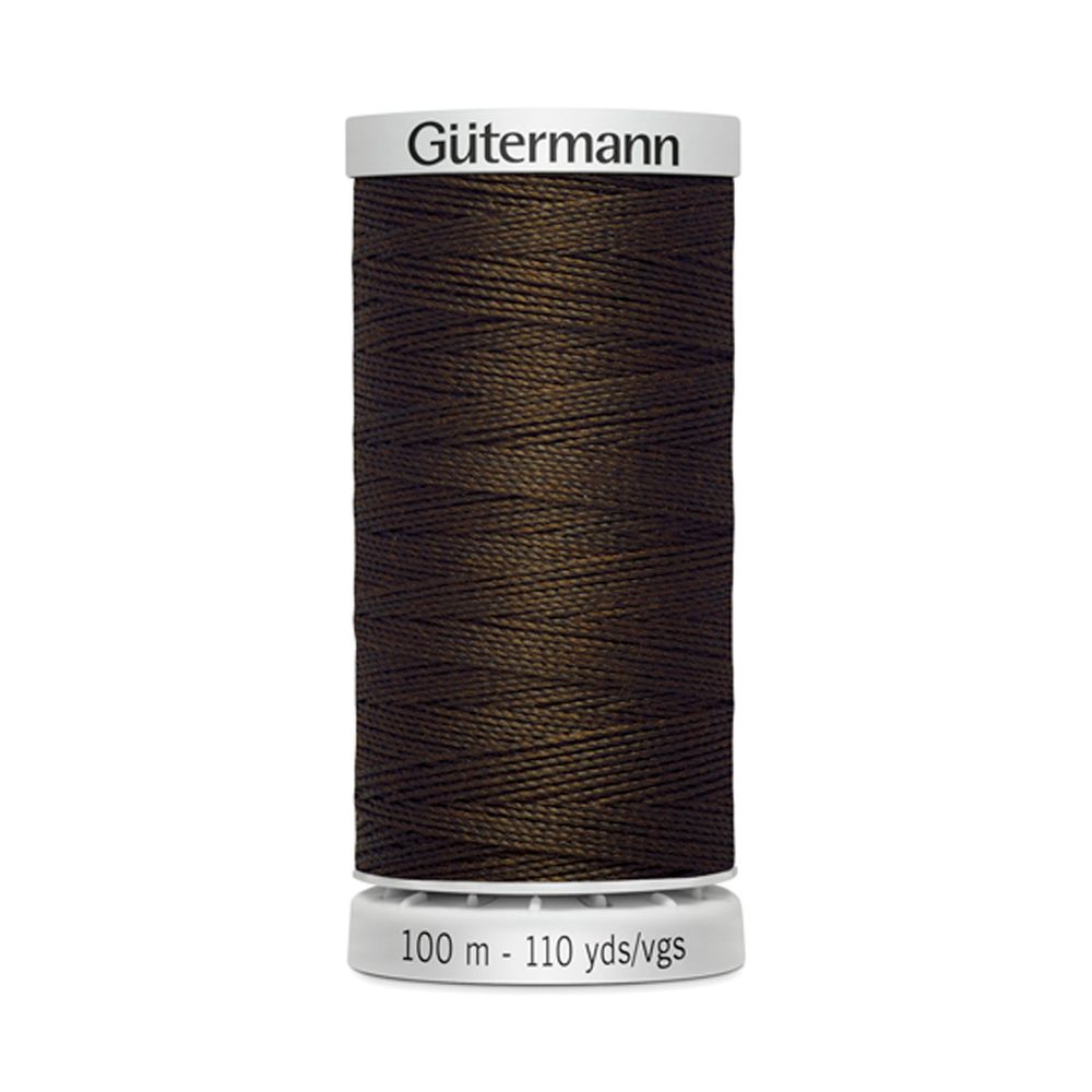 Нитки суперкрепкие Gutermann Extra Strong M782, 100м, 406 шоколад, 5 катушек