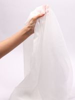 Вуаль 45 г/м², 300 см / 3 метра, Vei.02.3, цв.молочный