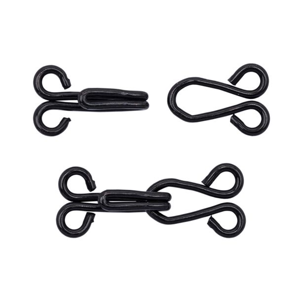 Крючки пришивные 33х12 мм, №10, цв.оксид, 200 шт