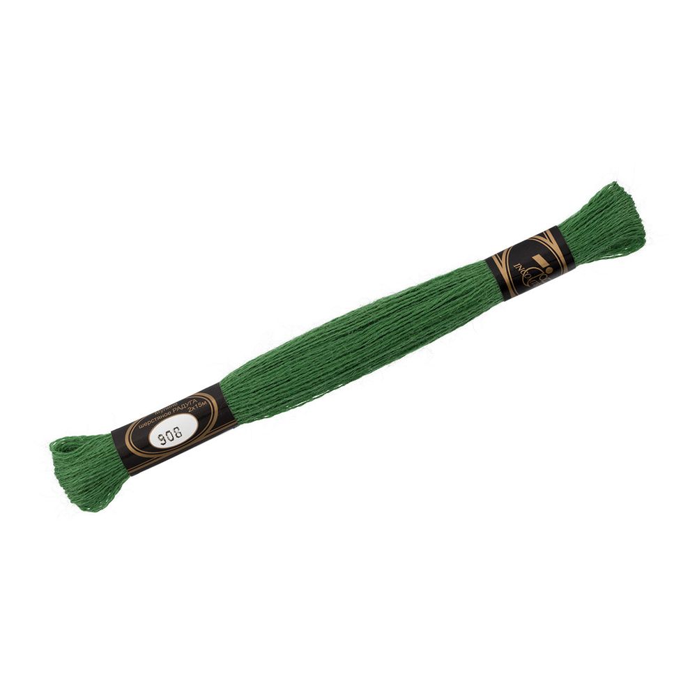 Мулине Радуга, цв.908 подорожник, Россия, 8 мотков по 15 метров Мулине Радуга, цв.908 подорожник, Россия, 8 мотков по 15 метров