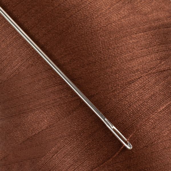 Нитки универсальные Nitka 40/2, 4570 м (5000 ярд) / 1 кат., 488 св.коричневый