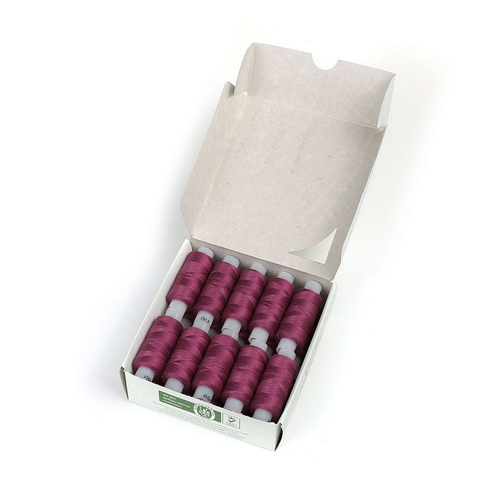 Нитки армированные ПНК им.Кирова 45ЛЛ, бытовые, 200 м / 20 кат., 1610 сиреневый