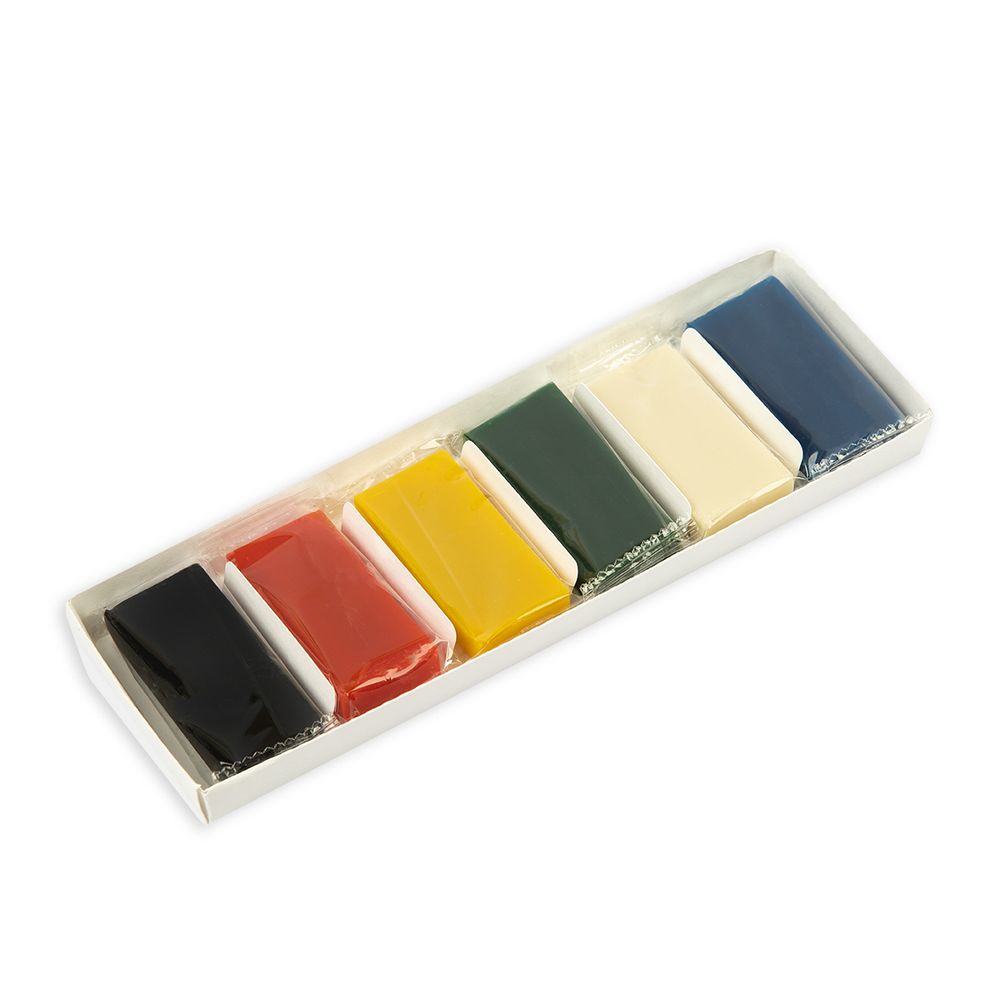 Пластилин растительный РАСТИпласт LRP-0106 120 г, (в картонной упаковке) 6 цв, Лео LRP-0106