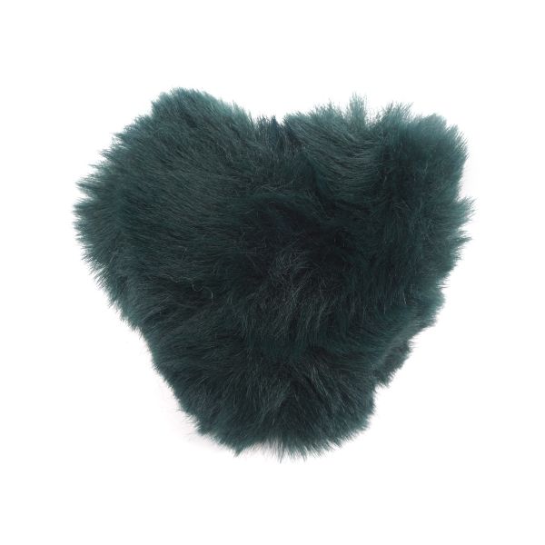 Помпон-сердце 100 мм, изумрудный, 2 шт, FRT7-8XG203