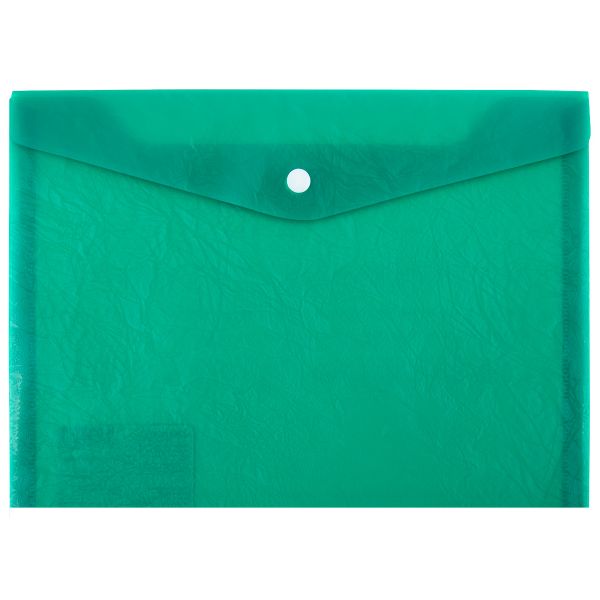 Папка-конверт с кнопкой A5 180 мкм, 10 шт, зеленый new ЕС21113003, Expert Complete
