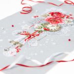 Набор для вышивания нитками Чудесная игла, Хрупкие мгновения, 18х37 см