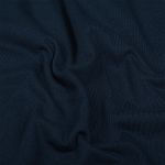 Кулирка гладкокрашеная 145 г/м², 100+100 см, в нарезке, цв. т.синий, 6м /TOS/