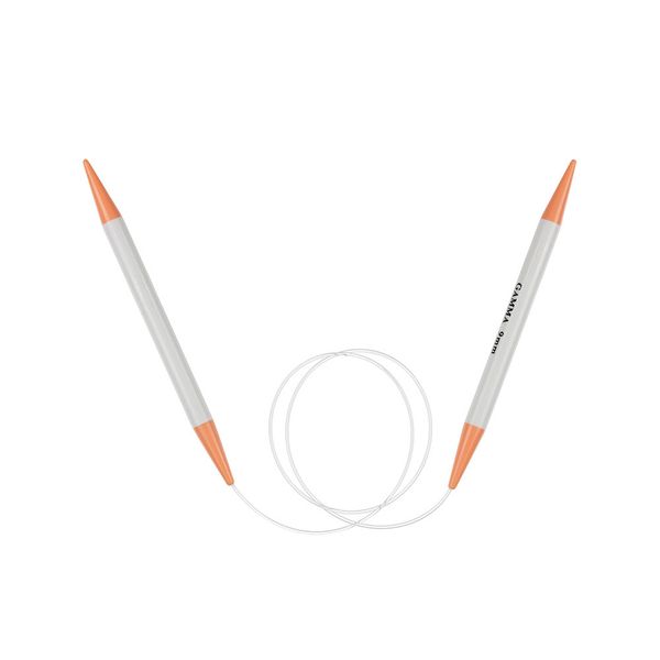 Спицы круговые пластик ⌀9,0 мм, 80 см, Gamma PKN1