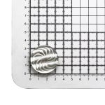 Пуговицы на ножке 54L (34мм) (White (белый)), 72 шт