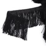 Бахрома отделочная 63.0 мм / 25 метров, 580 черный