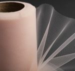 Фатин на шпульке средней жесткости, 100% нейлон, 150 мм, 11 бежевый, 22,86м, Gamma FTN/R