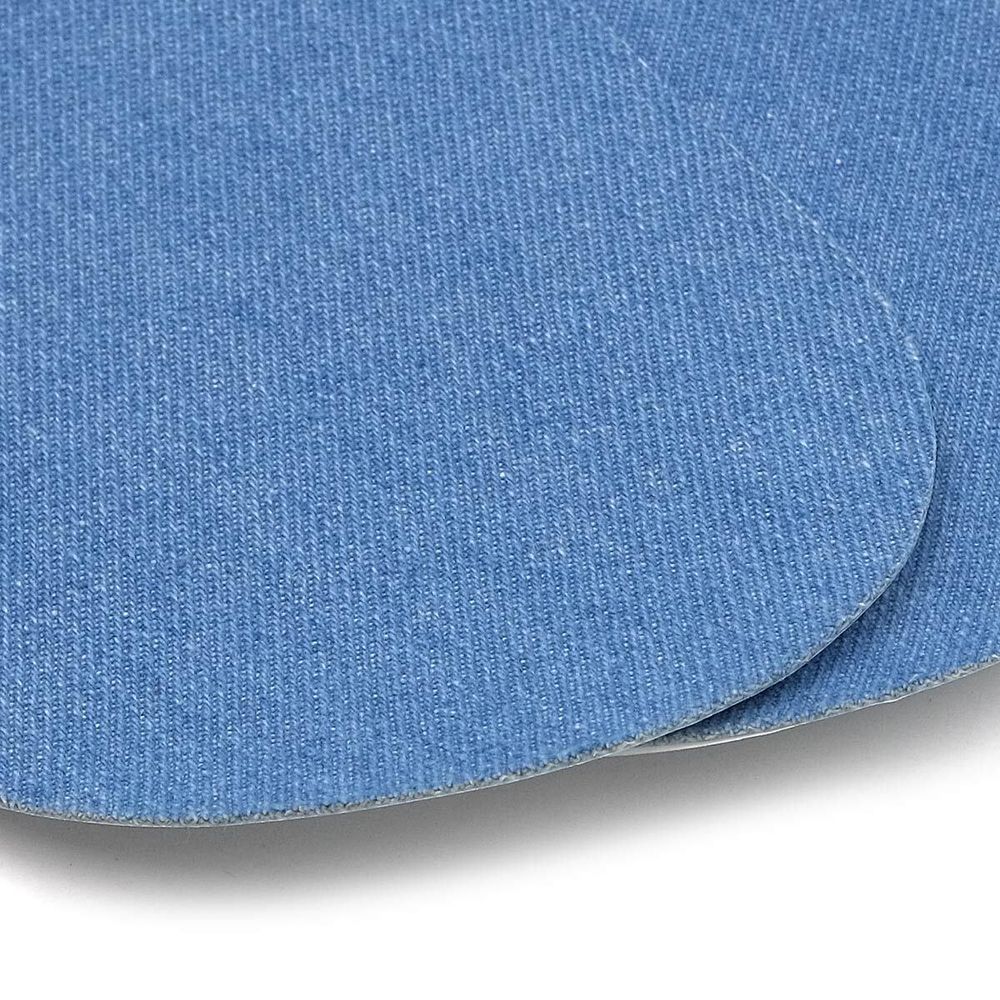 Термозаплатка, джинс, 100x140мм (голубой (blue1)), AZ07, 2 шт