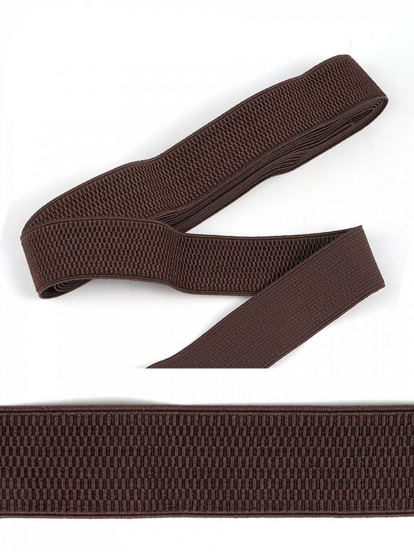 Резинка для подтяжек (помочная) 40.0 мм / 4±0.5 метра, 304 коричневый