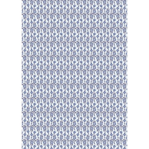 Ткань для пэчворка Peppy Лазурное чудо, отрез 50х55 см, 110 г/м², ЛЧ-13 белый, Peppy