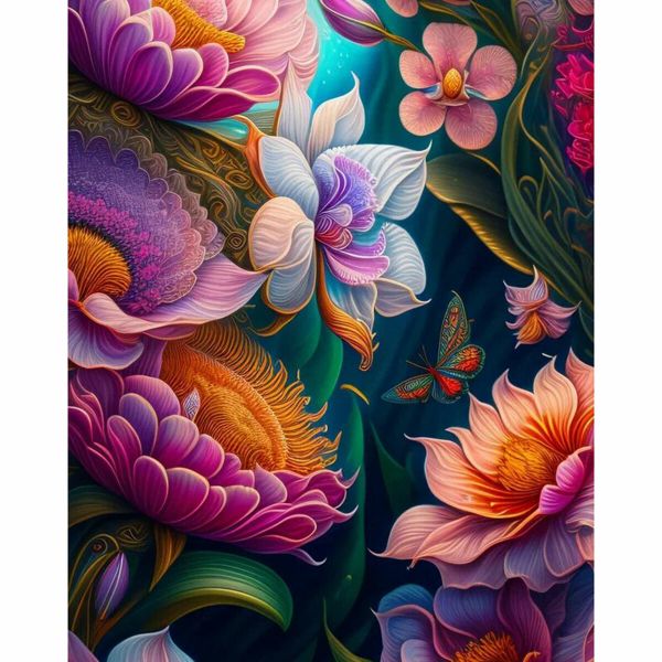 Алмазная (кристальная) мозаика Cristyle, Мир фэнтези, 40х50 см