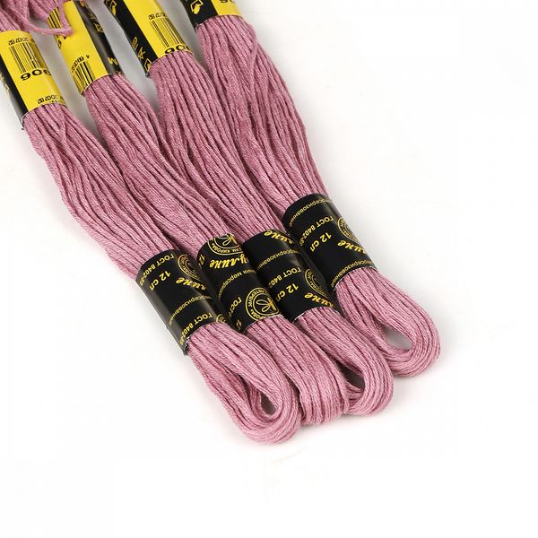 Мулине ПНК им.Кирова цв.1906 сиреневый, 24 мотка по 8 метров