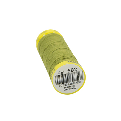 Нитки отделочные Gutermann Deco Stitch 70, 70м, 582 зеленая горчица, 5 катушек